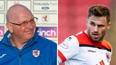 Raith Rovers John McGlynn breaks silence over David Goodwillie signing