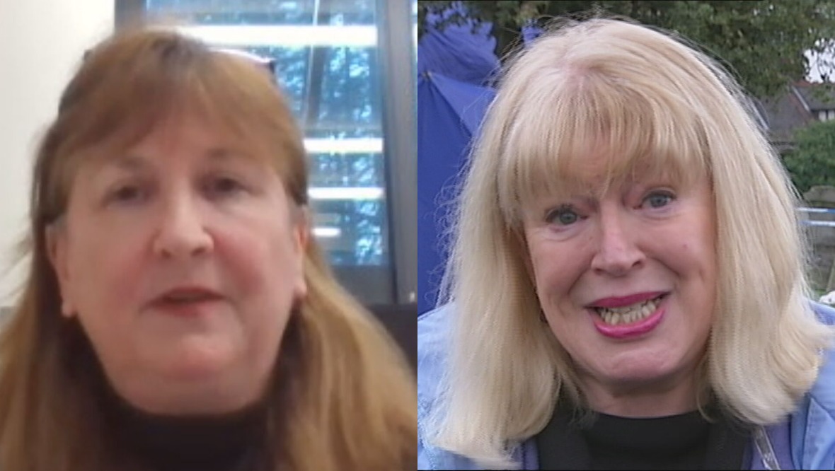 Professor Lorna Dawson and Sandra Brown are hoping a new search will be launched.