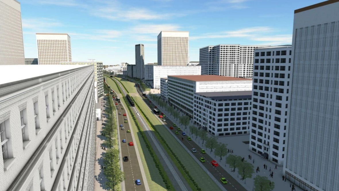 Glasgow: What the M8 could look like if transformed.
