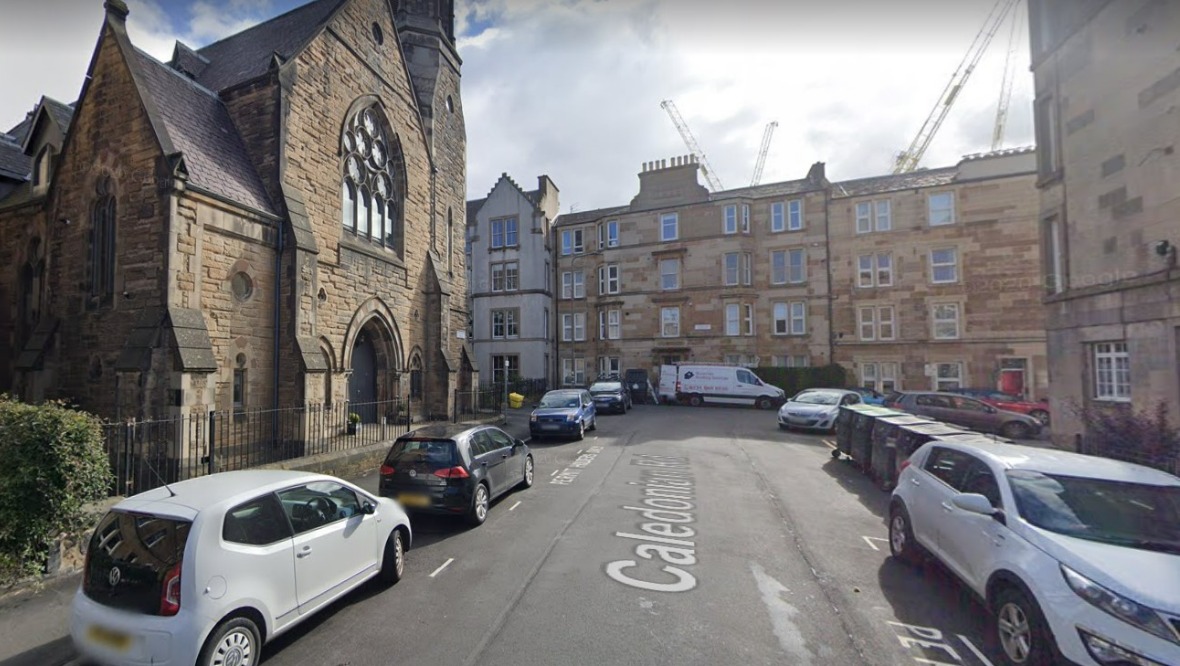 Man spotted in possession of a knife in Edinburgh’s Caledonian Road