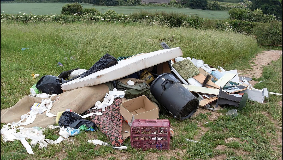 Police concerned at rise in fly-tipping incidents across Highlands