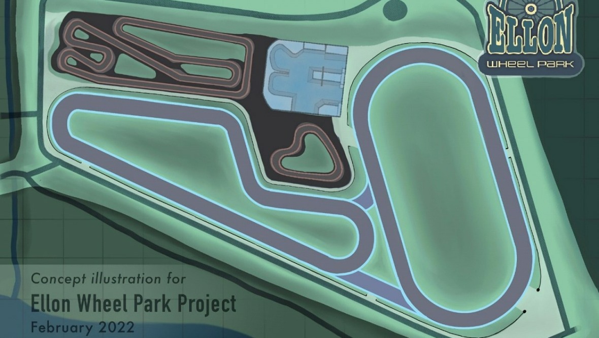 Plans: A concept illustration of the proposed park.