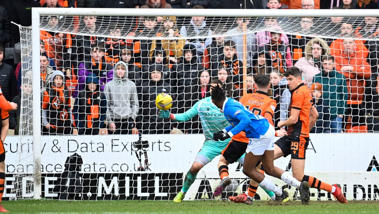 Dundee United hold Rangers to 1-1 draw at Tannadice