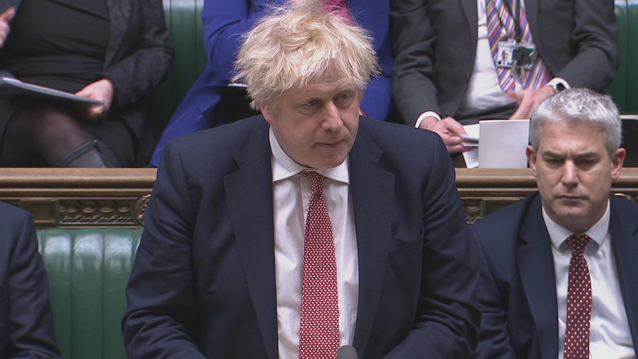 Boris Johnson announces self-isolation requirements will be scrapped in England from Thursday