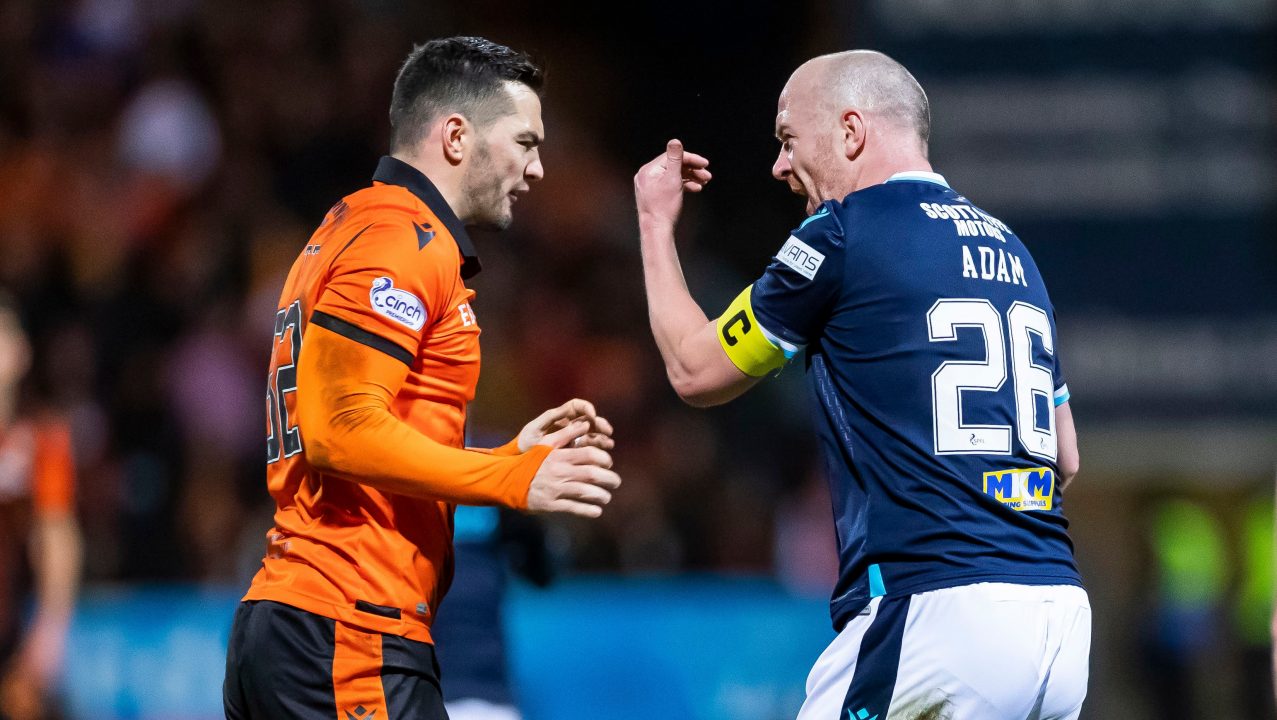 Dundee drop to the bottom of the table after derby draw