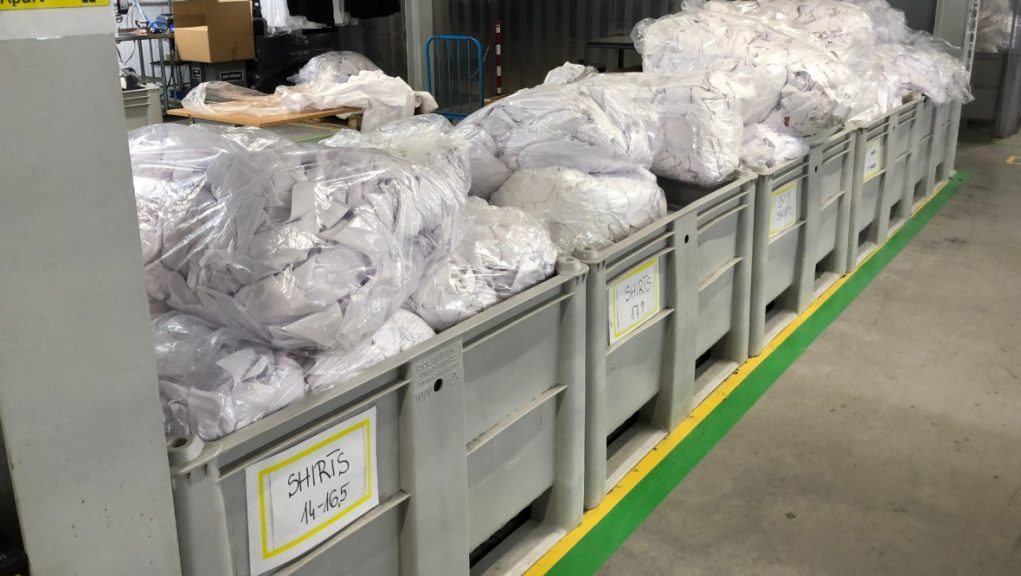 A Tour Of Sustainable Fashion Company Acs Clothing's Warehouse In 