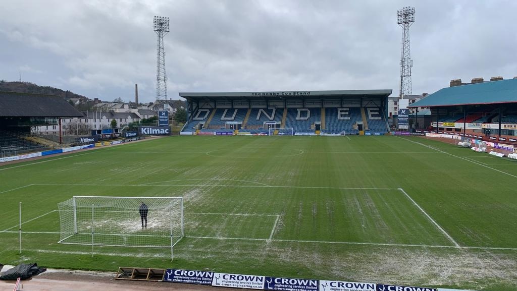 Dundee v St Mirren postponed again due to waterlogged pitch
