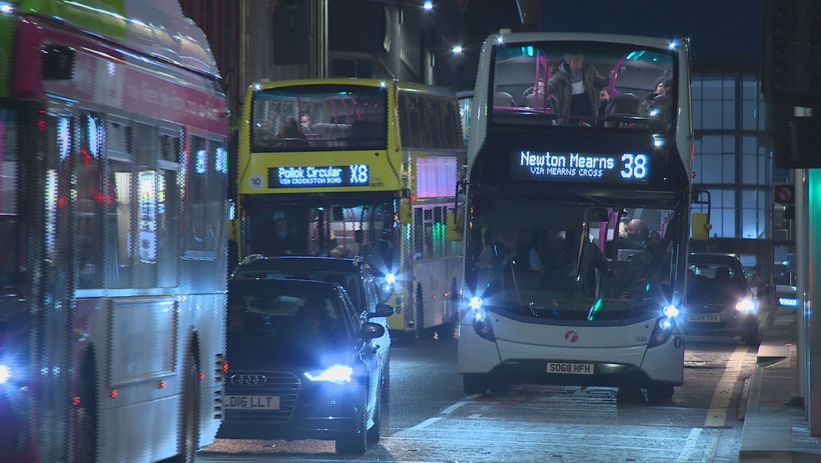 First Glasgow announced in July that it would scrap its 11 night bus services.
