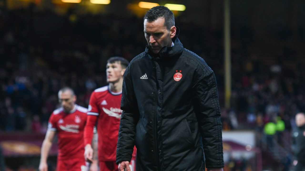 Aberdeen sack manager Stephen Glass following Scottish Cup defeat