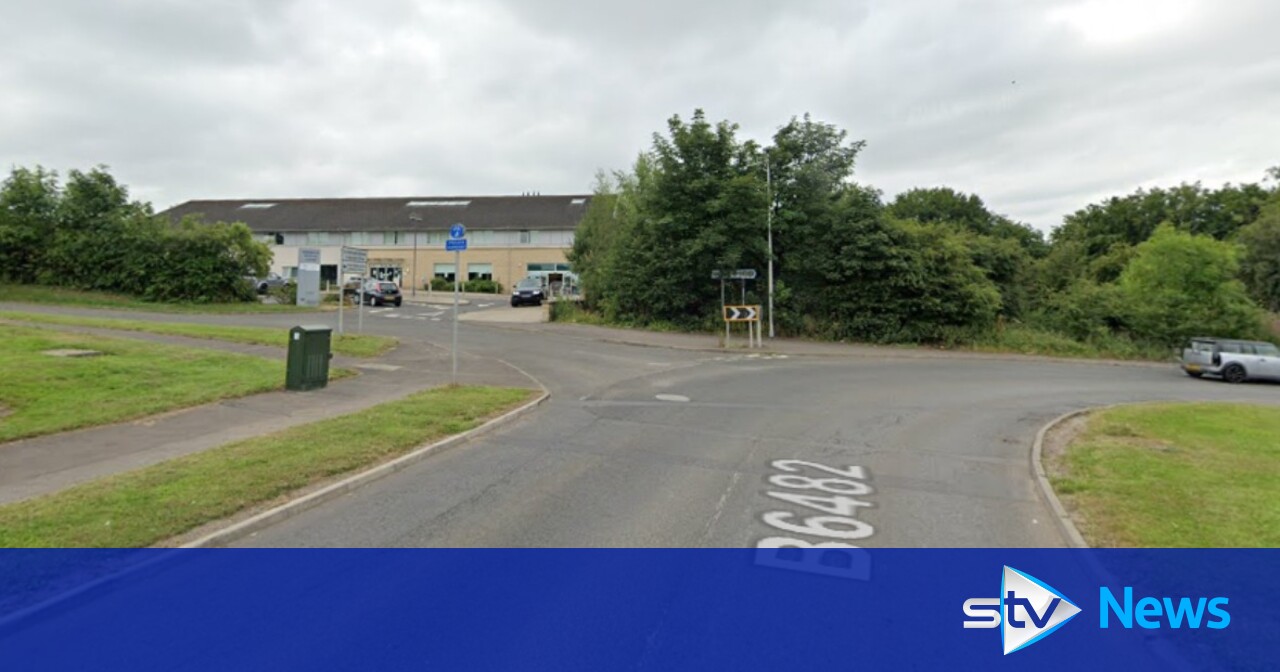 Driver taken to hospital after crash between school bus and car | STV News