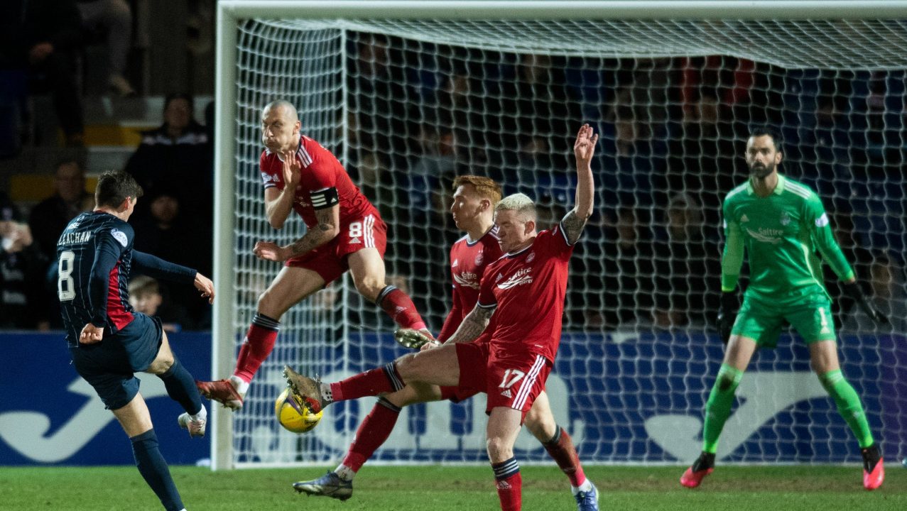Callachan hits leveller as Ross County draw with Aberdeen