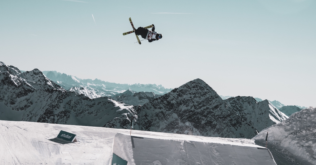 Elite freestyle skier Kirsty Muir, 17.