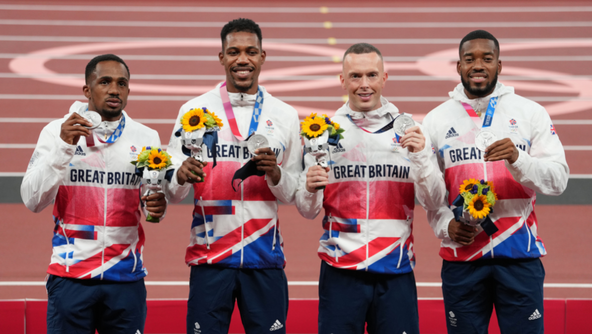 Team GB lose Tokyo Olympics 4x100m relay silver due to CJ Ujah doping violation