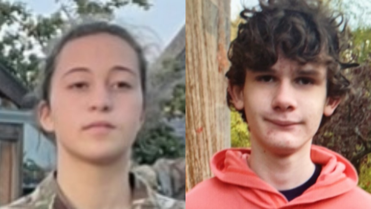 Ivana Scott and Noah Holmes: Police search for missing Musselburgh teenagers