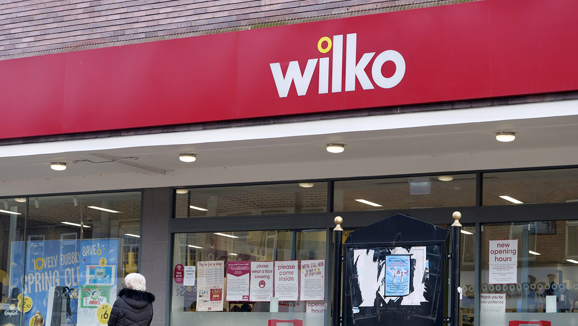 First group of Wilko shops close in collapse of high street chain