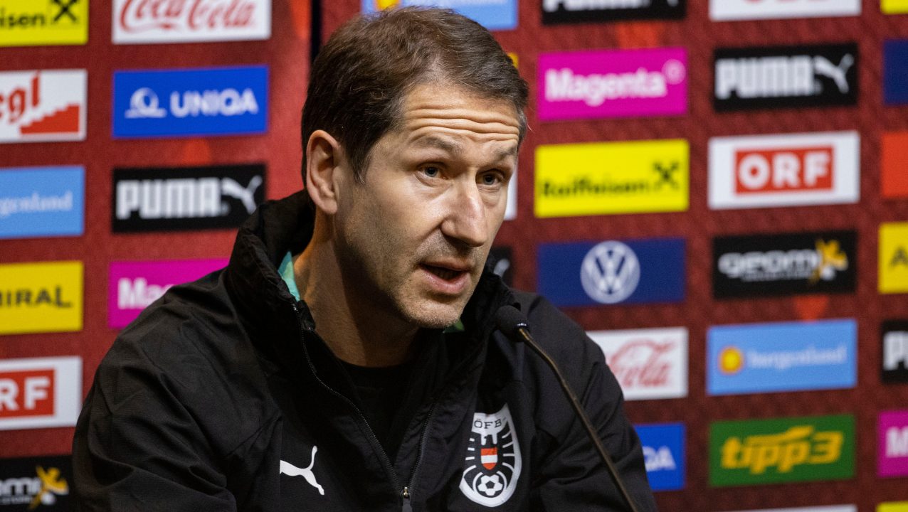 Austria coach resigns at media conference ahead of Scotland friendly