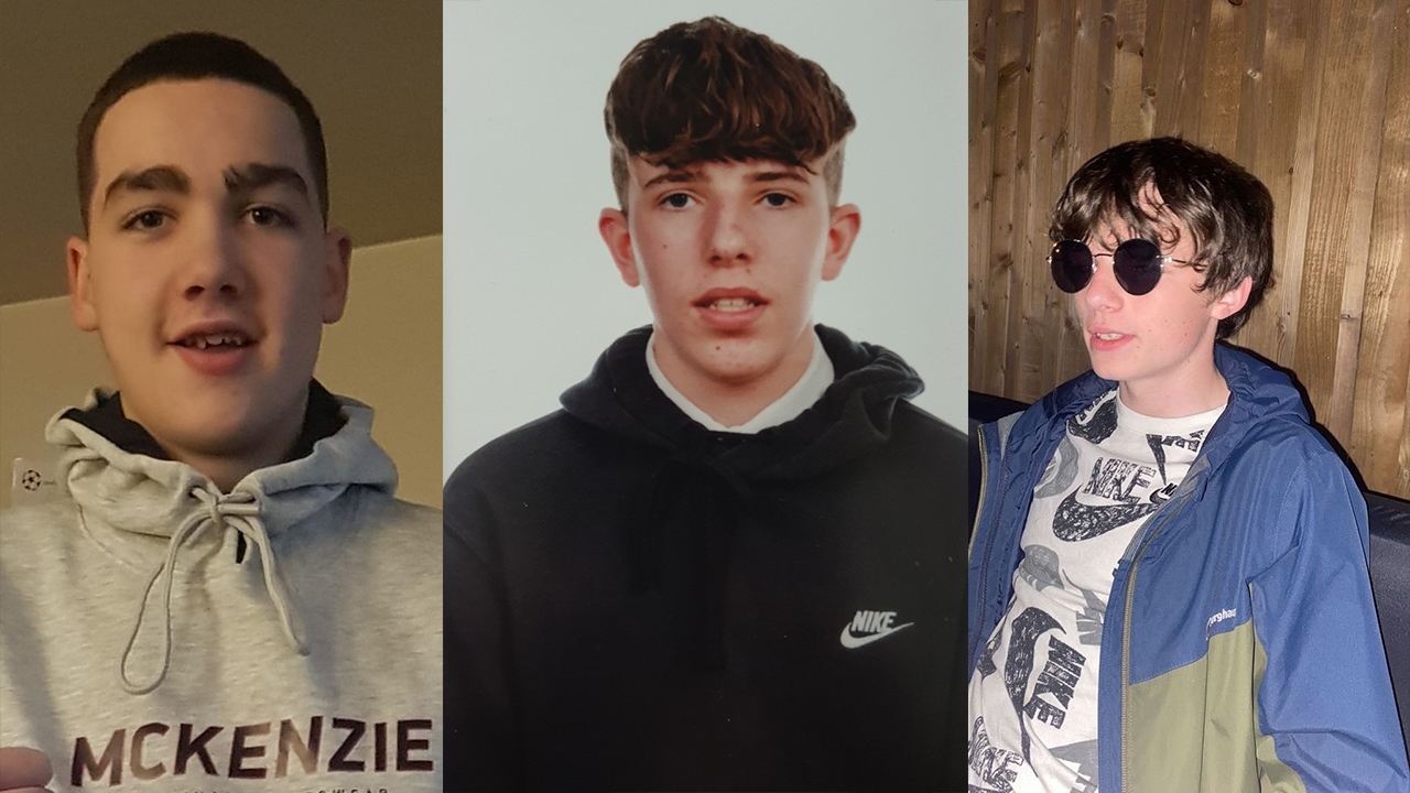 Dumfries crash: Three 16-year-old boys who died in crash named as Finlay Johns, Ian Cannon and Tyler Johnston