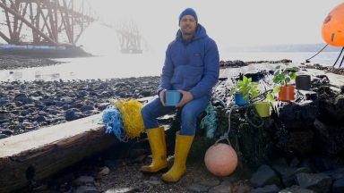 Former diver Alasdair Mitchell starts Ocean Plant Pots after seeing impact of plastic waste on marine life