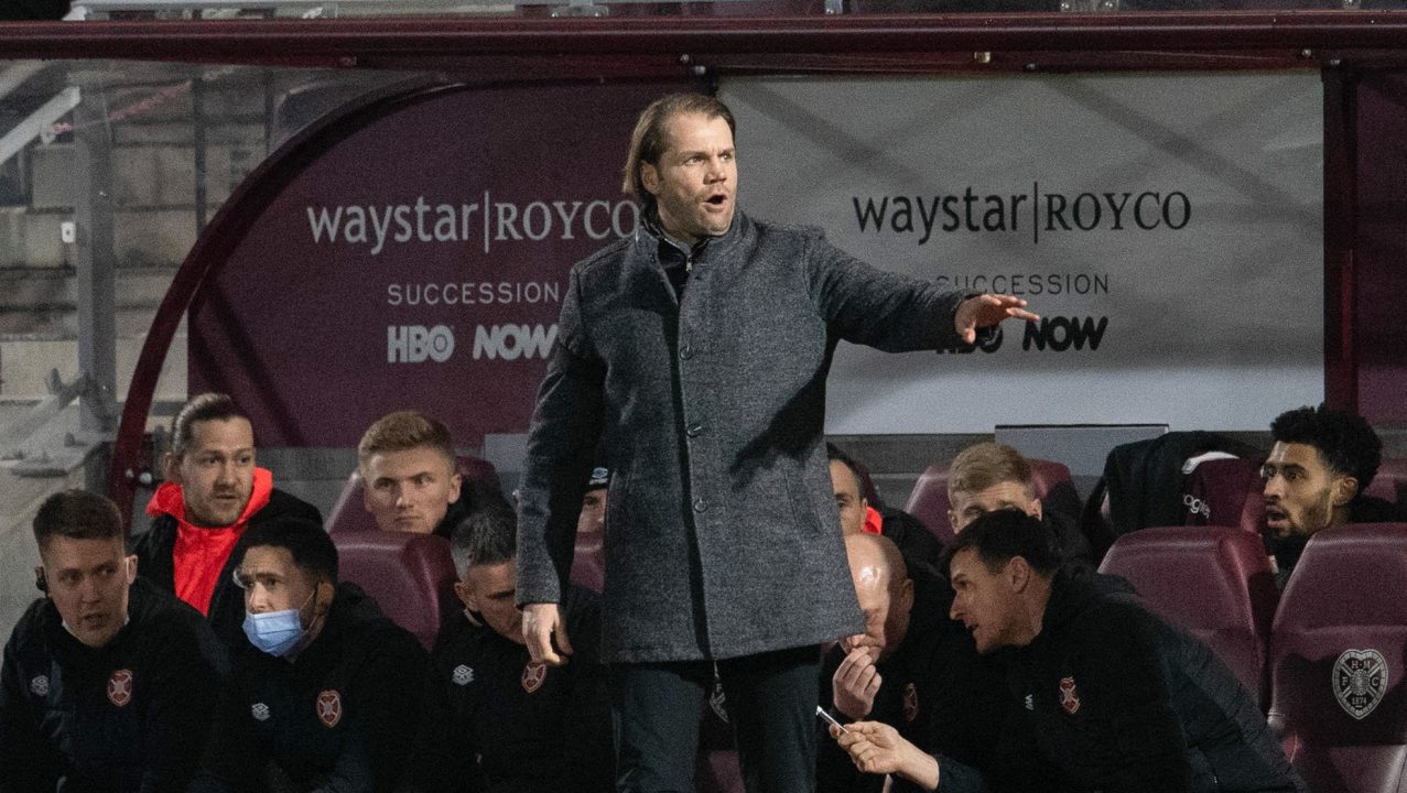 Hearts boss Robbie Neilson thankful Lewis Ferguson missed penalty after ‘dive’