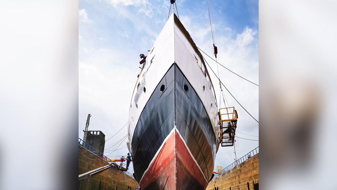 Restoration work on historic TS Queen Mary steamer set to begin at Govan docks