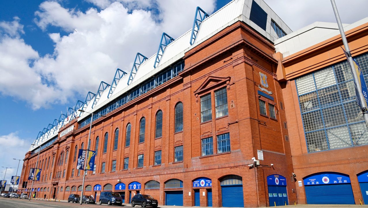 David Murray admitted singing offensive songs outside Ibrox stadium in Glasgow as Rangers played Celtic