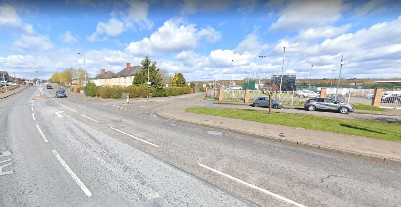 Man in critical condition in hospital after car crashes into gardens in Motherwell