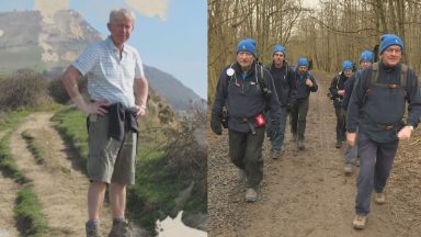Stuart Fraser: Lifelong friends complete West Highland Way in memory of Dundee man