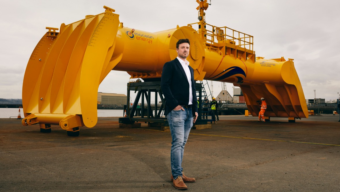 Mocean Energy: Managing director Cameron McNatt.