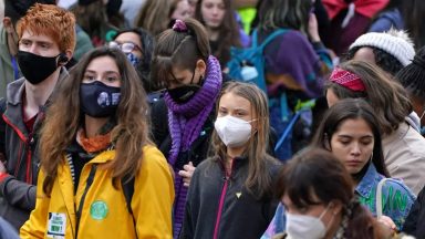 School strikers across Scotland demand climate action in first demonstration since COP26