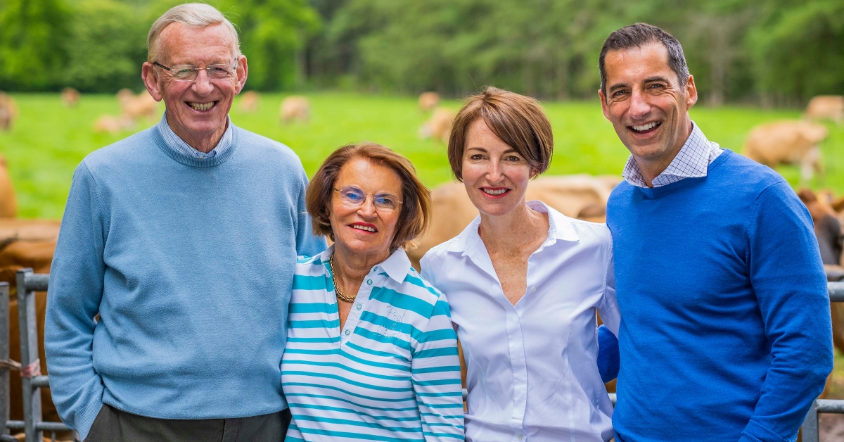 Dr Robert Graham, Jean Graham, Carol Graham and Robert Graham.