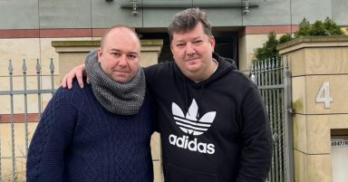Scots brothers finally reunited in Poland after fleeing Ukraine under Russian invasion