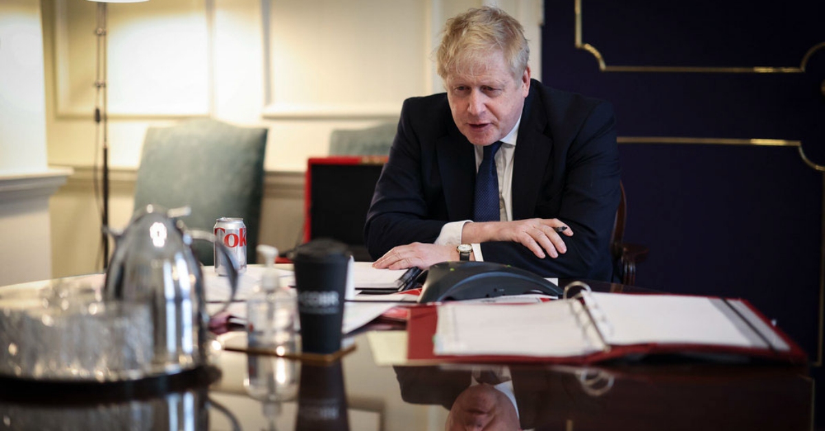 Prime Minister Boris Johnson faces calls to axe the home secretary.