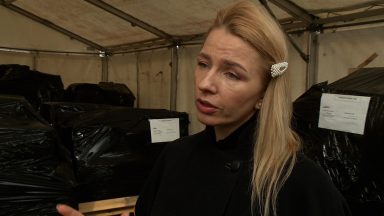 Ukraine: ‘We came to visit relatives in Scotland and now we can’t go home’