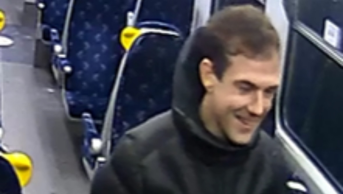CCTV released of passenger as police probe incident on Edinburgh to Airdrie train