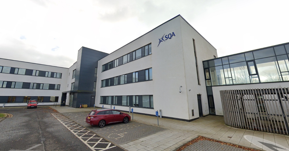 The Scottish Qualifications Authority's office in Dalkeith was hit with a power outage on Monday. 