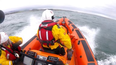 Teenage paddleboarders rescued by Largs RNLI after being blown out to sea in Ayrshire