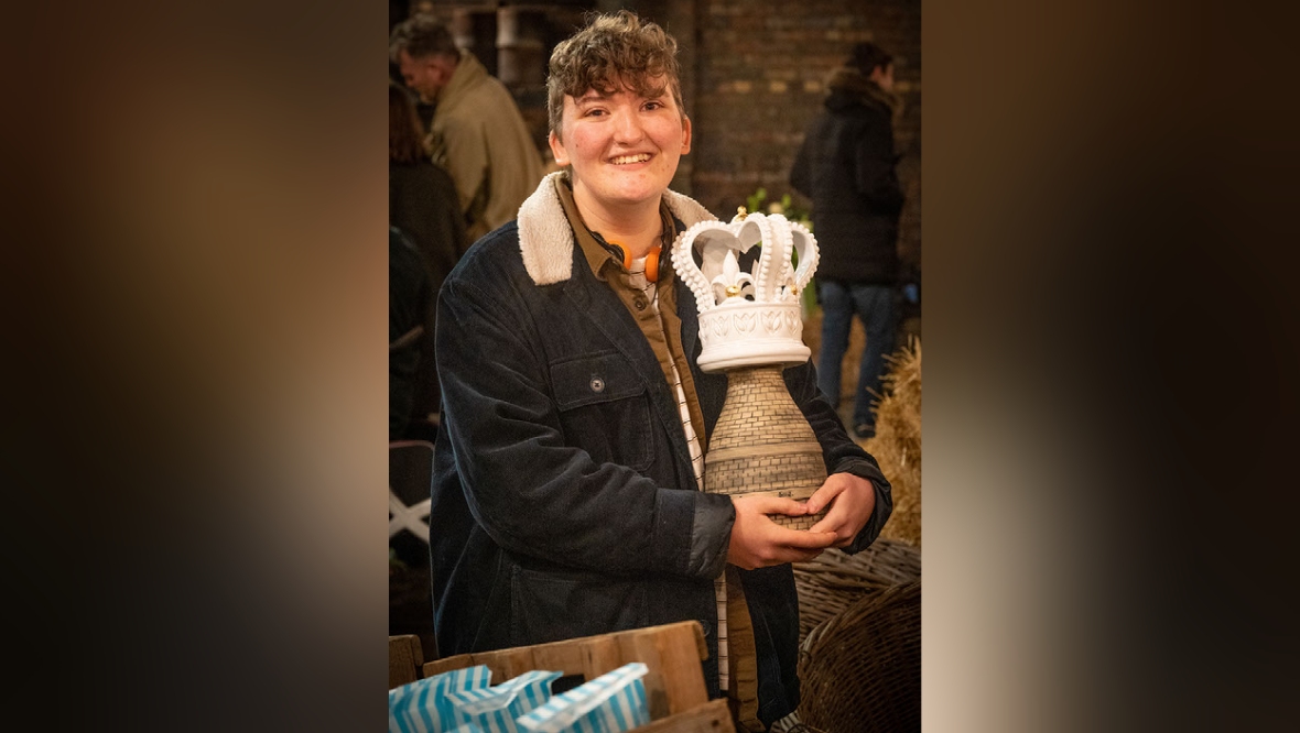 Aberdonian AJ Simpson crowned winner of The Great Pottery Throw Down on