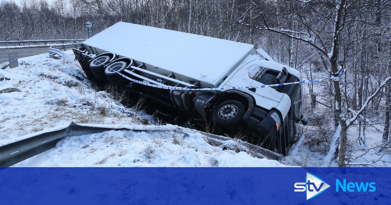 Travel Chaos As Ice And Snow Sweep Across Scotland Amid Weather Warning ...