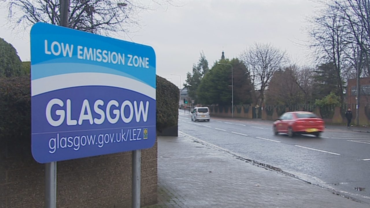 Plans to expand scope of Glasgow’s low emission zone to all vehicles set for June 2023