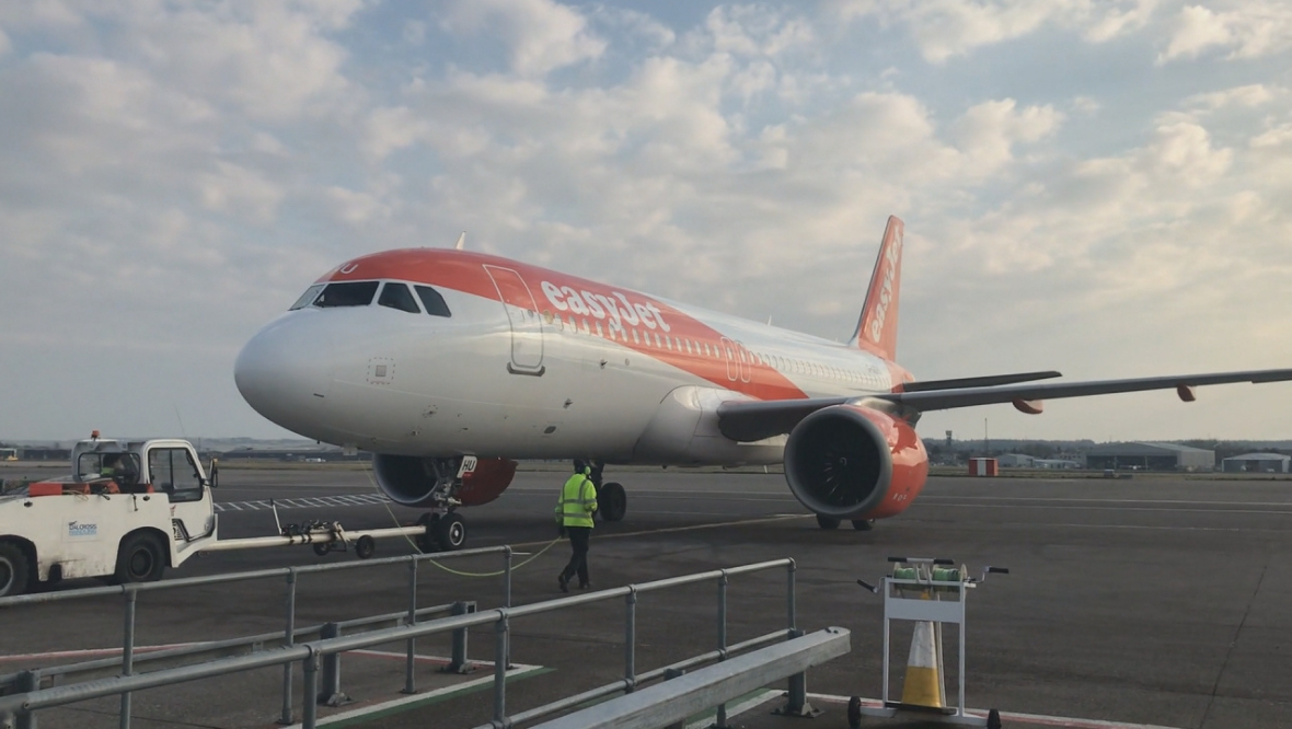 Easyjet plane travelling from Iceland to Manchester lands in Inverness after passenger falls ill