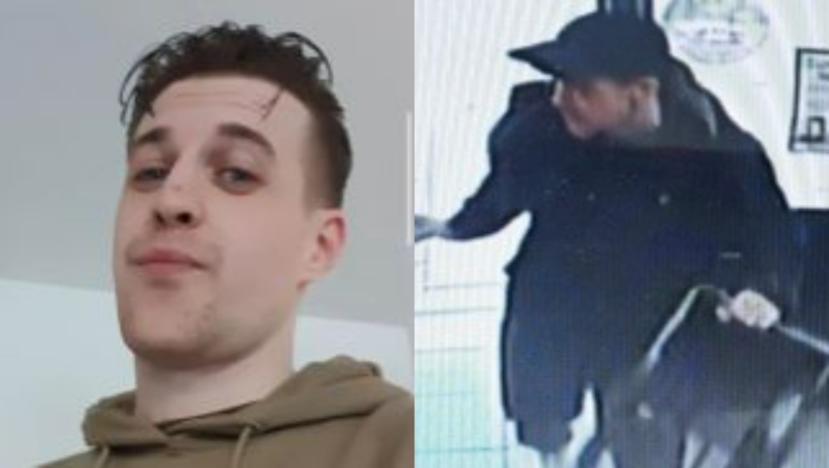 Corry Ferguson: CCTV released as search continues for missing man in Saltcoats