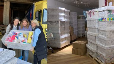 Thousands of baby boxes donated to Ukrainian parents thanks to Scots mums