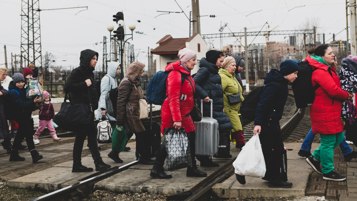 Around 570 refugees fleeing Ukraine granted visa to come to Scotland