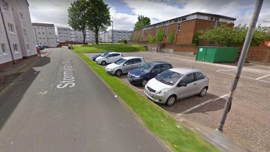 Man hospitalised and dog killed after being deliberately hit by car in East Renfrewshire