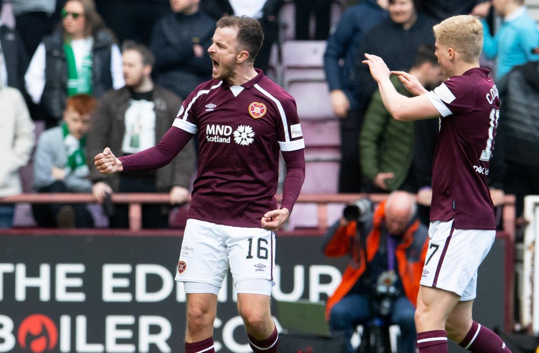 Motherwell complete signing of Andy Halliday from Hearts