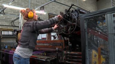 Prickly Thistle tartan weaving mill vows to help save the planet by encouraging Scots to wear wool