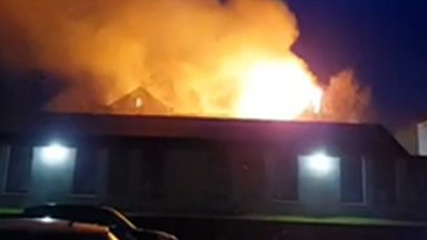 Firefighters tackling blaze at primary school in Helensburgh