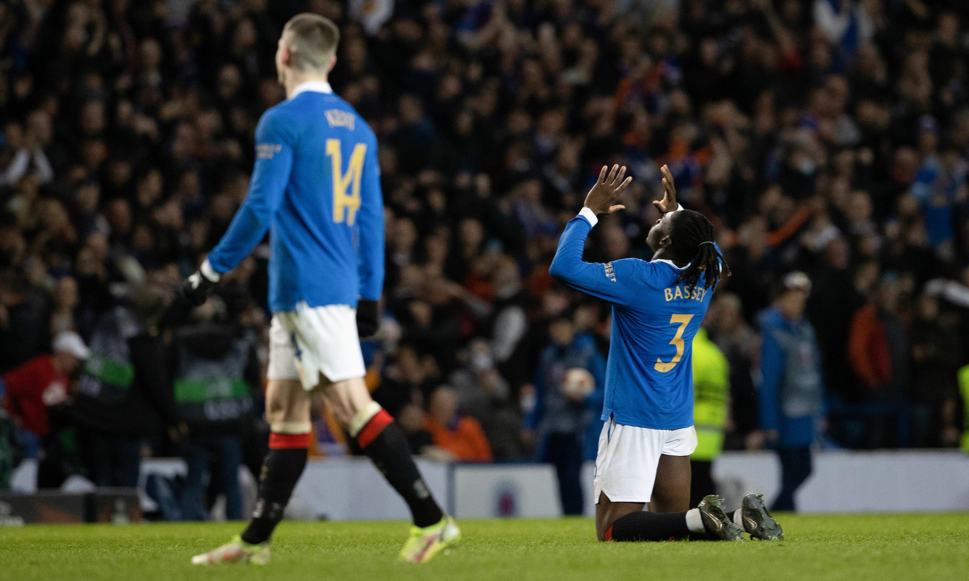 Calvin Bassey has become a firm favourite with Rangers fans.