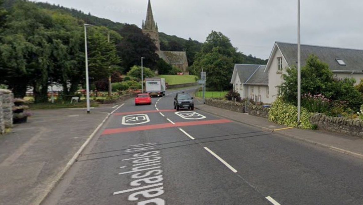 Woman and four children in hospital after car crash on Galashiels Road, Stow