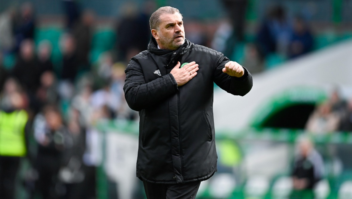 Celtic manager Postecoglou warns Premiership ‘we can get even better’ after 7-0 win over St Johnstone